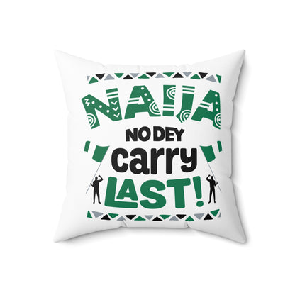 Nostalgic Cultural Square Pillow | Afrocentric Home Decor, Gift for Friends, Living Room Accent, Celebration Reminder, Cultural Pride