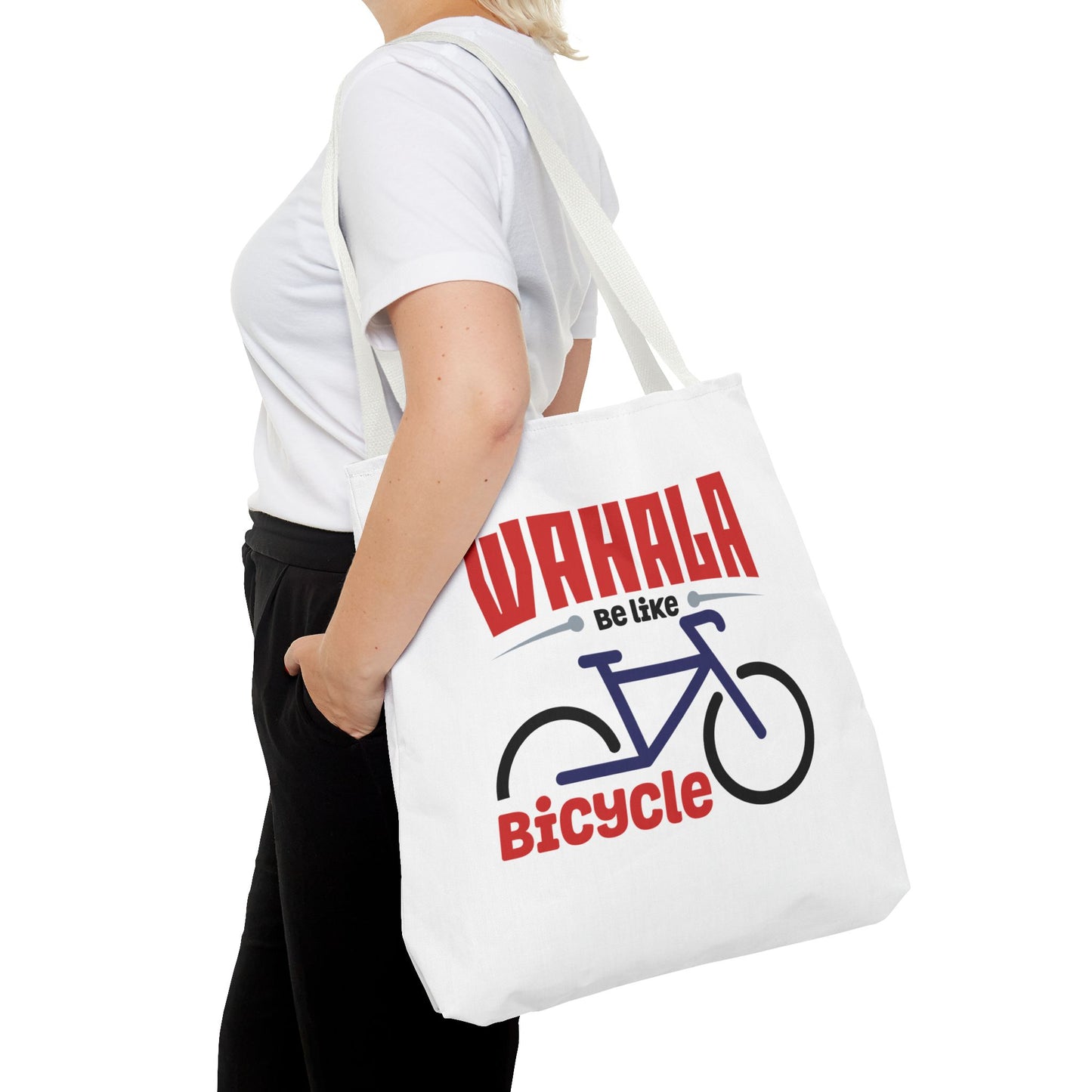 Wahala be like Bicycle Tote Bag | Eco-Friendly Shopping, Travel, Beach, Gym, Stylish Gift