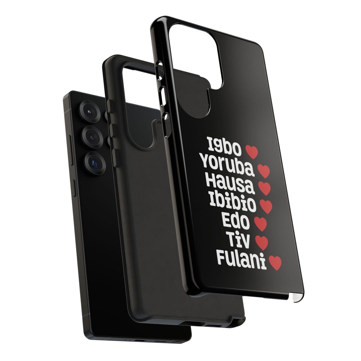 Phone Case — Nigerian Ethnic Pride Design (Igbo, Yoruba, Hausa, Ibibio, Edo, Tiv, Fulani)