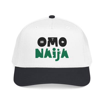 Omo Naija Baseball Cap – Nigerian Pride Mid-Profile Hat
