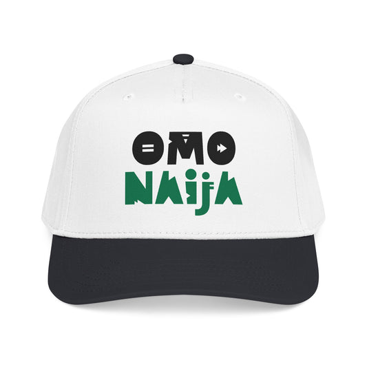 Omo Naija Baseball Cap – Nigerian Pride Mid-Profile Hat
