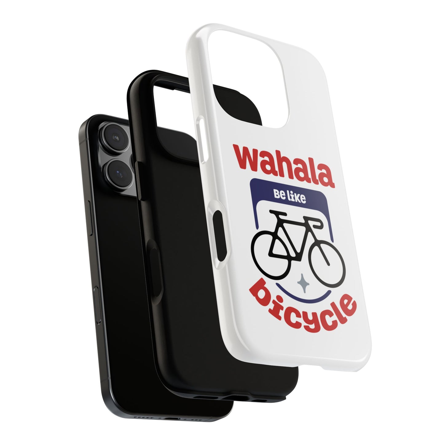 Bicycle Phone Case | Wahala Be Like | Tough Cases | Gift for Cyclists | Funny Phone Cover | Trendy Cycling Accessories