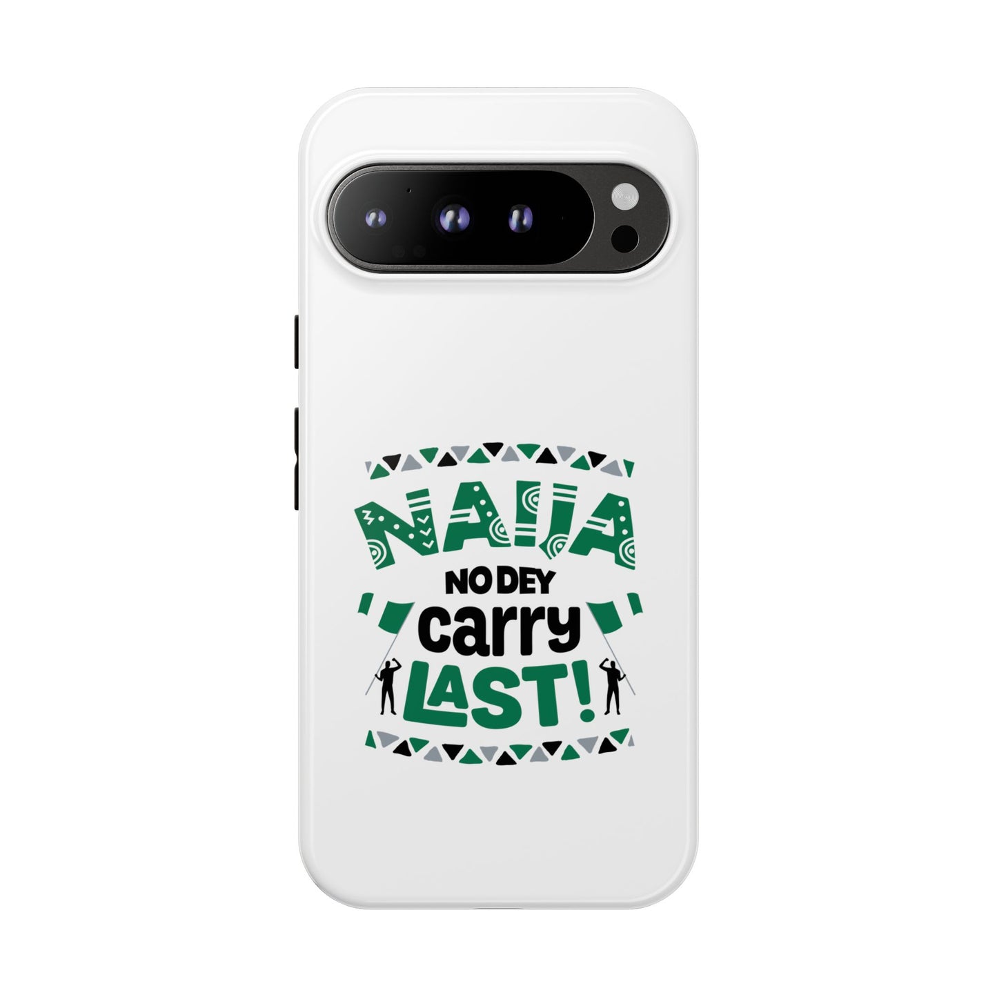 Nigerian-Inspired Tough Phone Case, Unique Gift, Trendy Accessory, Durable Protection, Fun Design for All Occasions