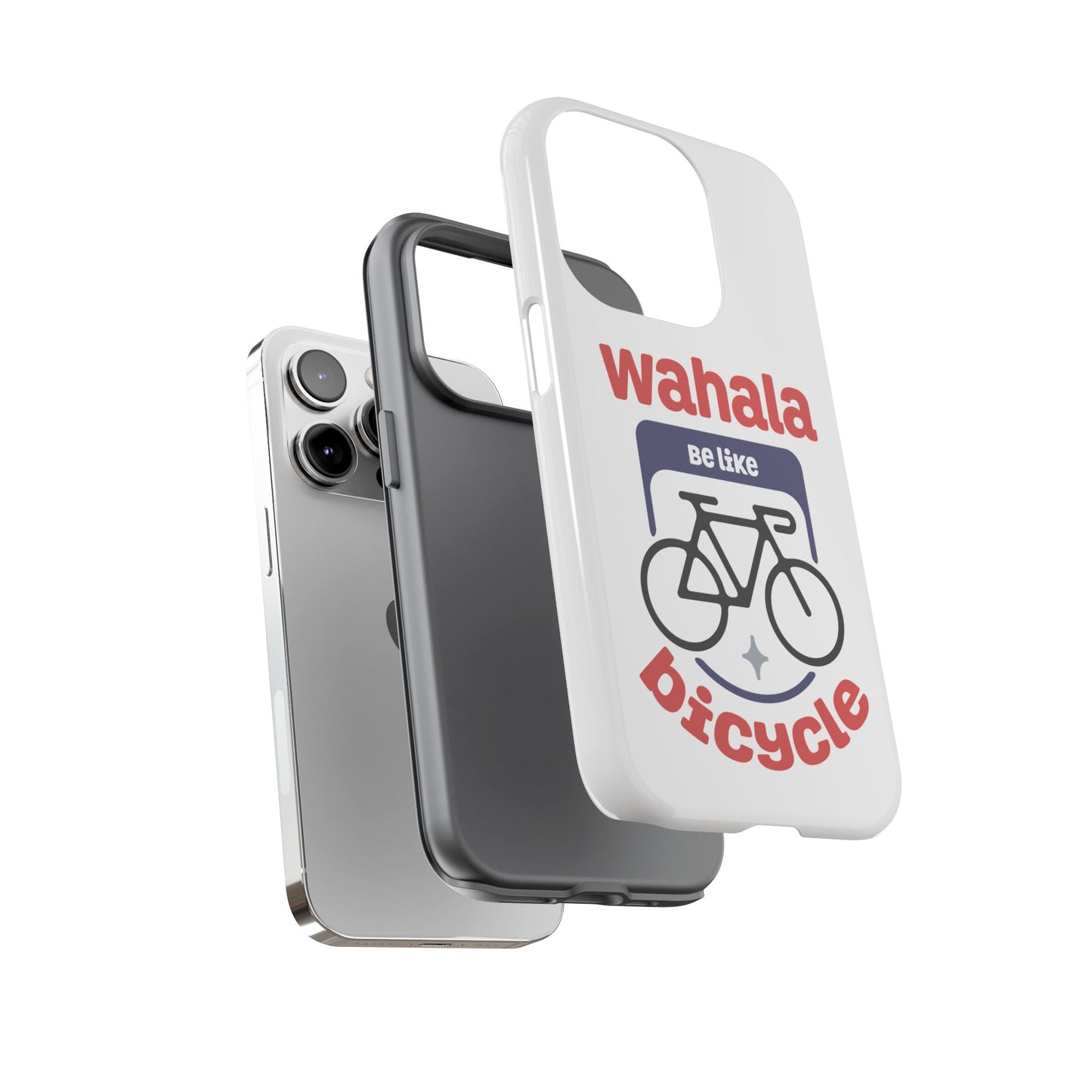 Bicycle Phone Case | Wahala Be Like | Tough Cases | Gift for Cyclists | Funny Phone Cover | Trendy Cycling Accessories