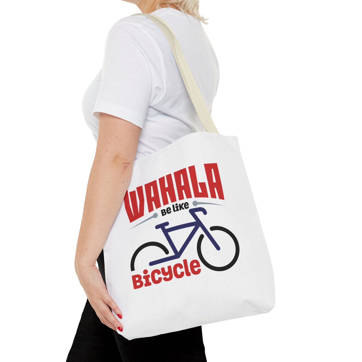 Wahala be like Bicycle Tote Bag | Eco-Friendly Shopping, Travel, Beach, Gym, Stylish Gift