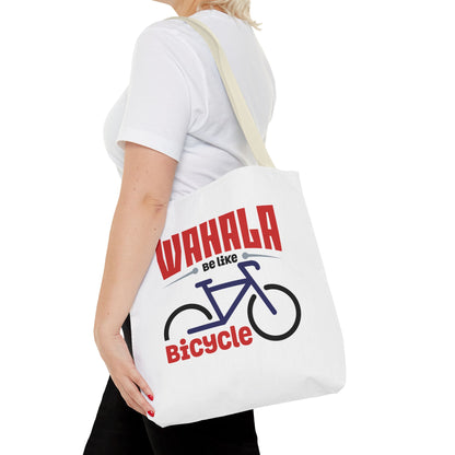 Wahala be like Bicycle Tote Bag | Eco-Friendly Shopping, Travel, Beach, Gym, Stylish Gift