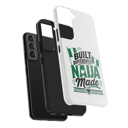 Naija Made Tough Phone Case — Built Differently Nigerian Pride Protective Cover