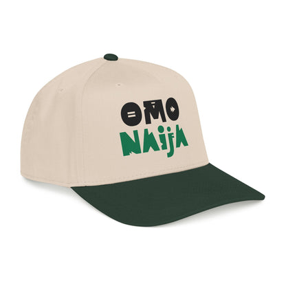Omo Naija Baseball Cap – Nigerian Pride Mid-Profile Hat