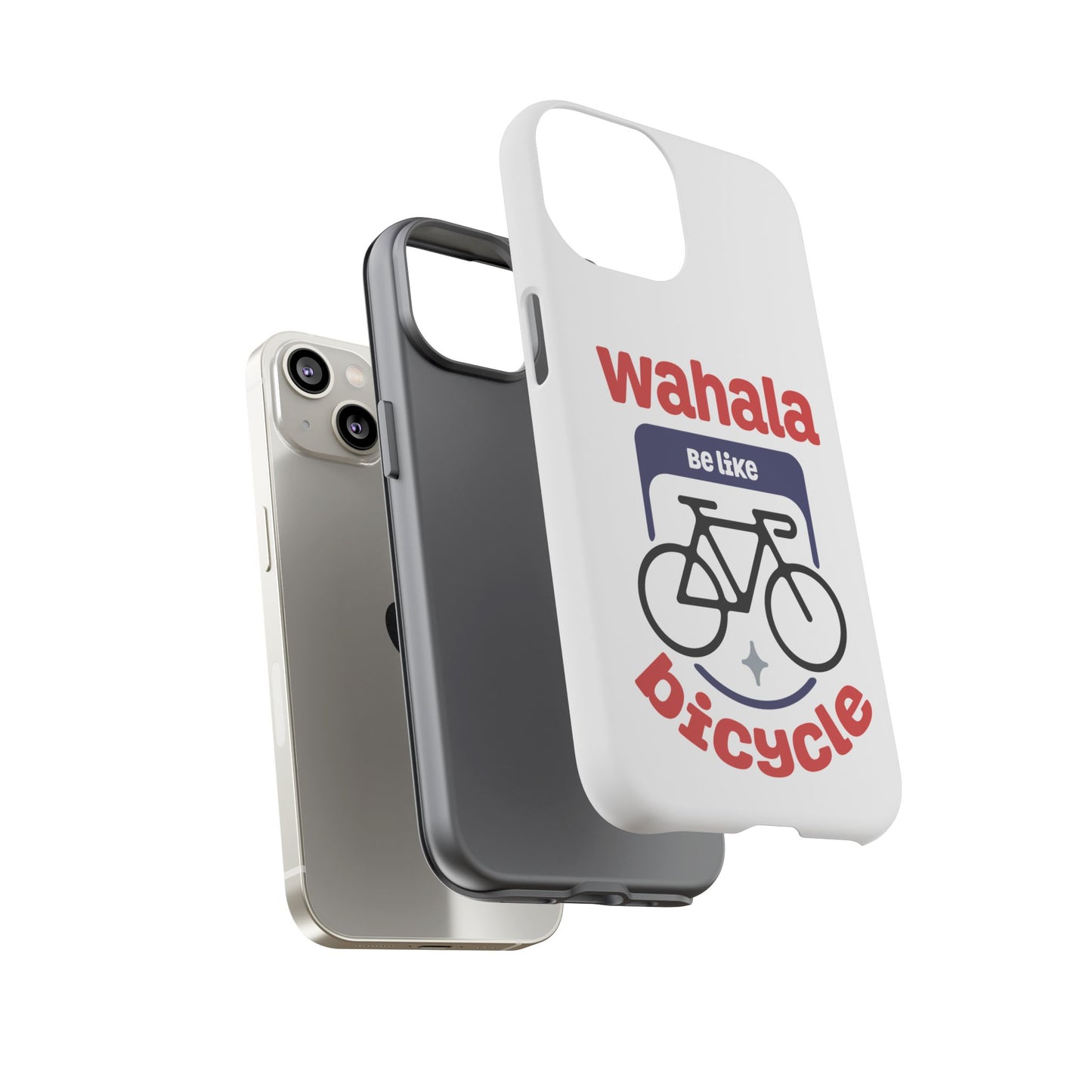 Bicycle Phone Case | Wahala Be Like | Tough Cases | Gift for Cyclists | Funny Phone Cover | Trendy Cycling Accessories