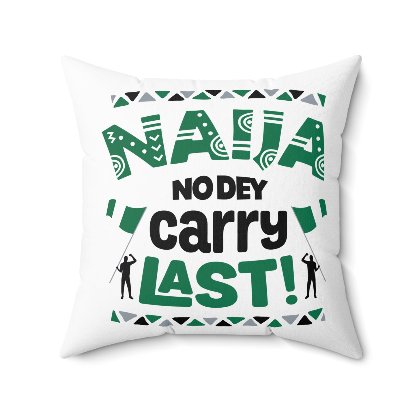 Nostalgic Cultural Square Pillow | Afrocentric Home Decor, Gift for Friends, Living Room Accent, Celebration Reminder, Cultural Pride