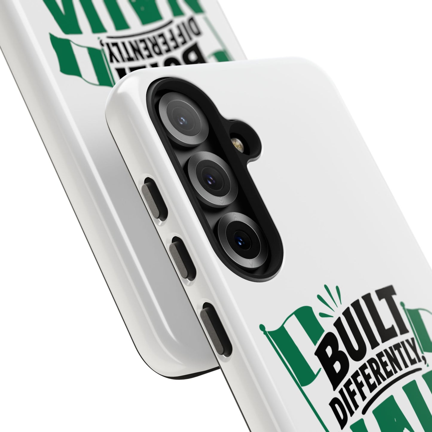 Naija Made Tough Phone Case — Built Differently Nigerian Pride Protective Cover