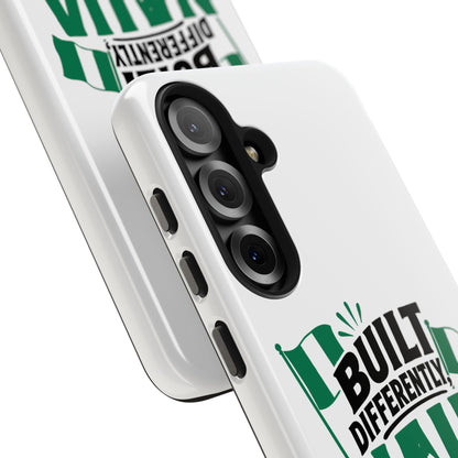 Naija Made Tough Phone Case — Built Differently Nigerian Pride Protective Cover