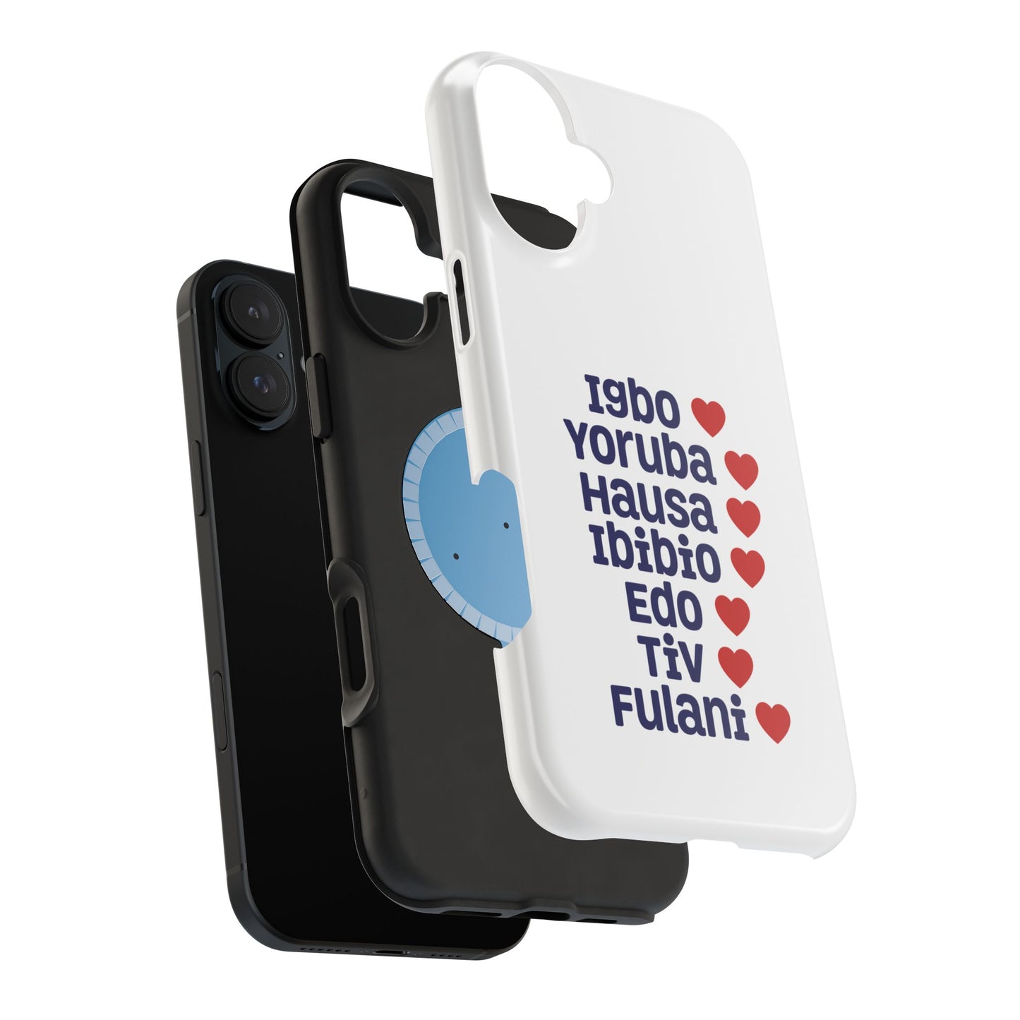 Phone Case — Nigerian Ethnic Pride List (Igbo, Yoruba, Hausa, Ibibio, Edo, Tiv, Fulani)