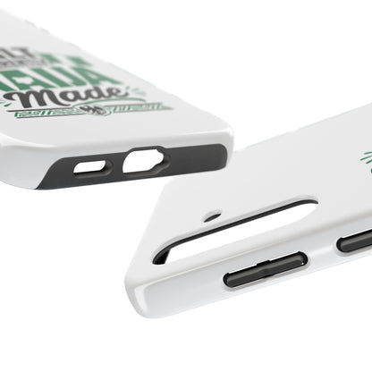 Naija Made Tough Phone Case — Built Differently Nigerian Pride Protective Cover