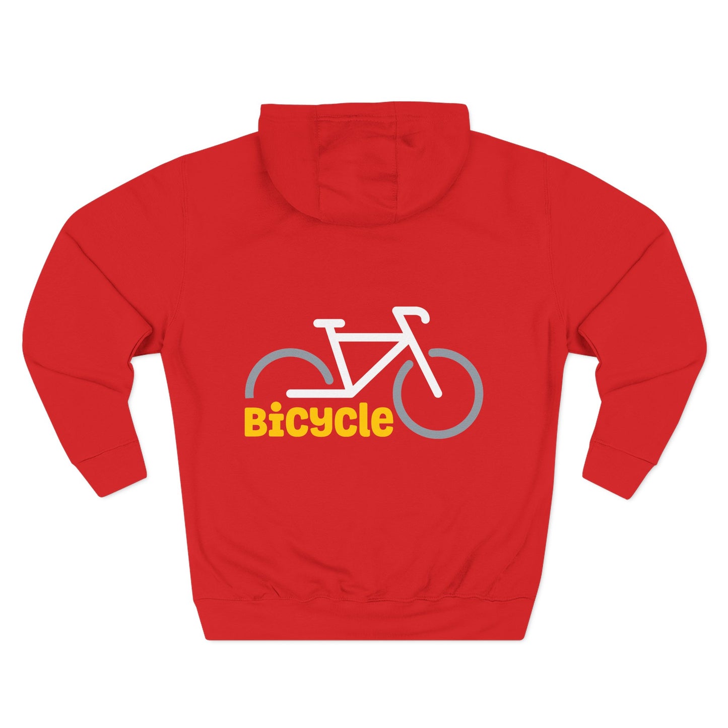 Wahalla be like Bicycle Fleece Hoodie | Great for Cyclists, Casual Wear, Gifts, Fall Fashion, Bike Festivals