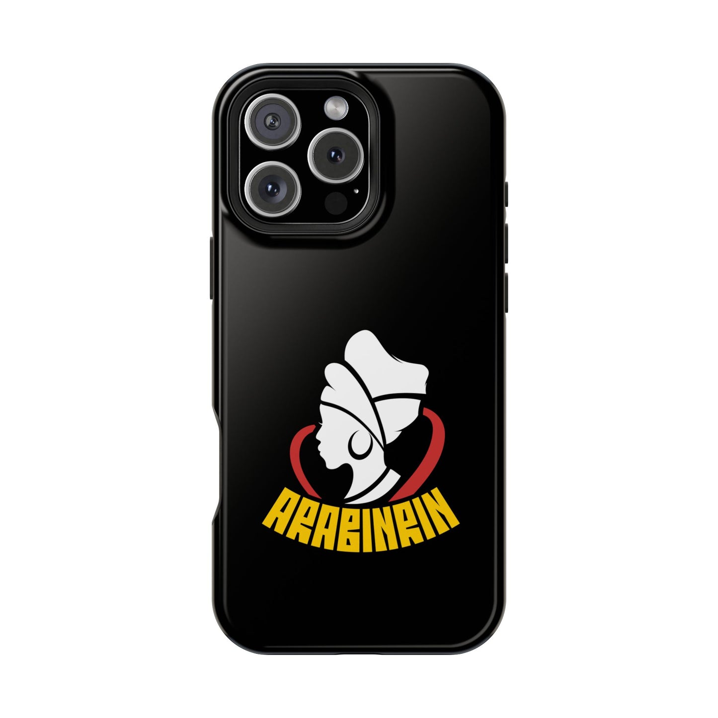 Magnetic Impact-Resistant Phone Case — Arabicin Logo