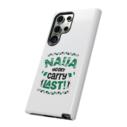 Nigerian-Inspired Tough Phone Case, Unique Gift, Trendy Accessory, Durable Protection, Fun Design for All Occasions