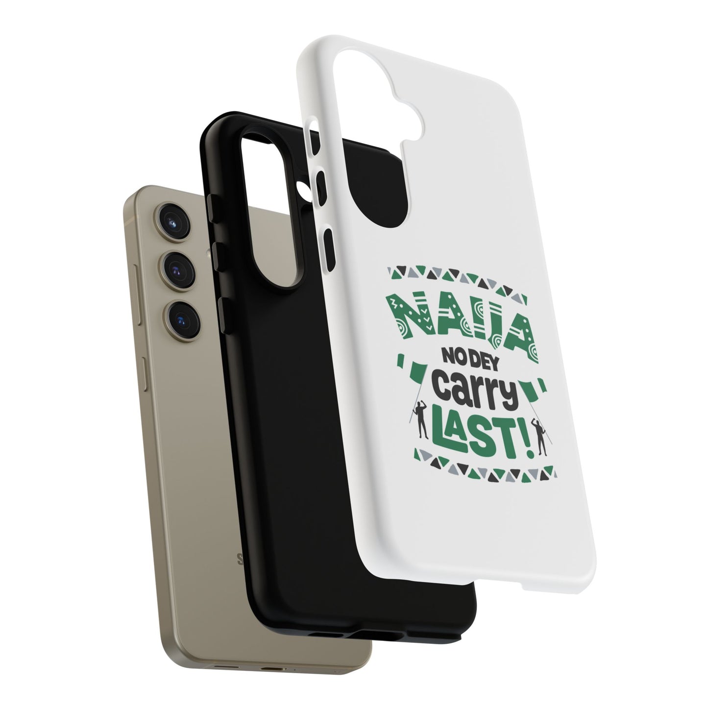 Nigerian-Inspired Tough Phone Case, Unique Gift, Trendy Accessory, Durable Protection, Fun Design for All Occasions