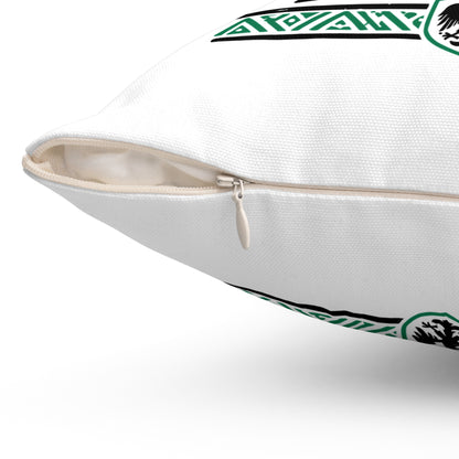 Naija Made Decorative Pillow — "Built Differently" Nigerian Pride Throw Pillow