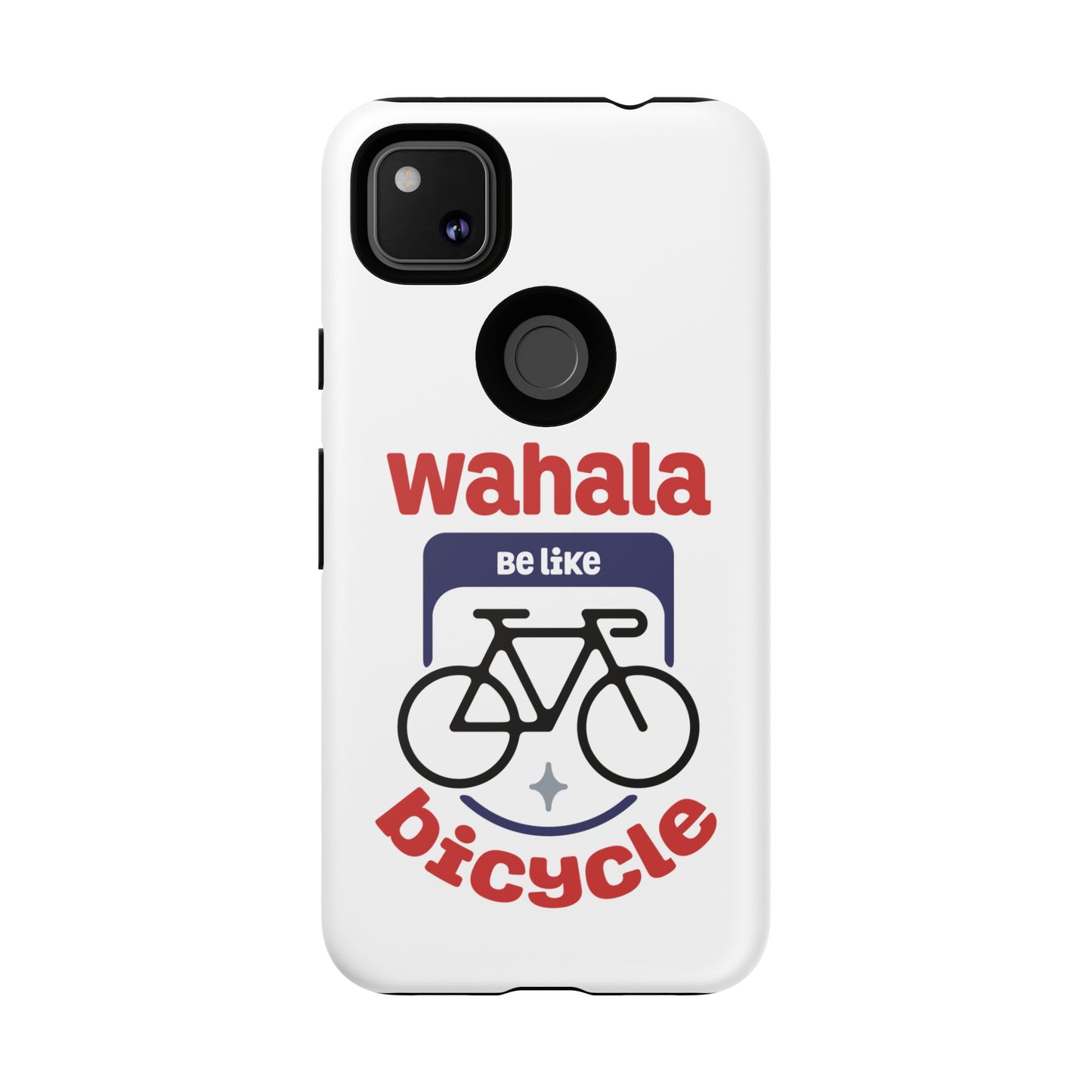 Bicycle Phone Case | Wahala Be Like | Tough Cases | Gift for Cyclists | Funny Phone Cover | Trendy Cycling Accessories