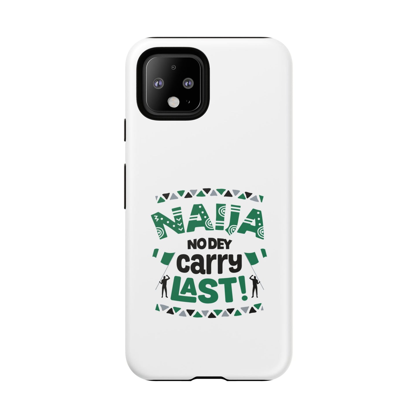 Nigerian-Inspired Tough Phone Case, Unique Gift, Trendy Accessory, Durable Protection, Fun Design for All Occasions