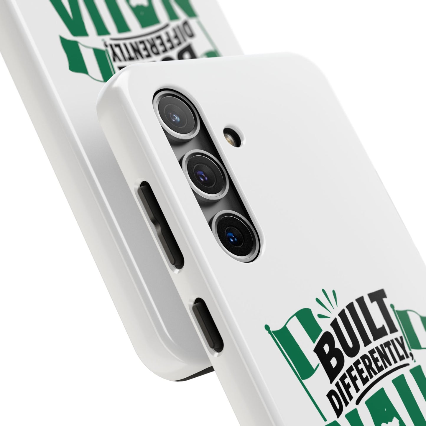 Naija Made Tough Phone Case — Built Differently Nigerian Pride Protective Cover