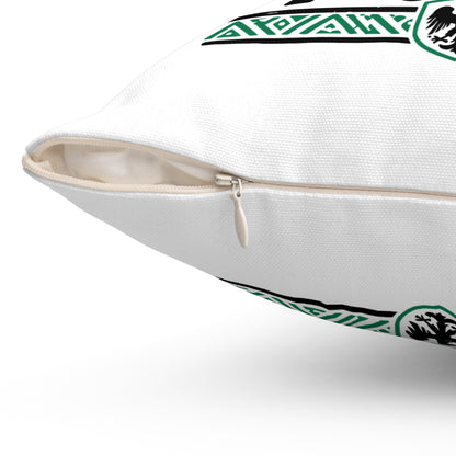 Naija Made Decorative Pillow — "Built Differently" Nigerian Pride Throw Pillow