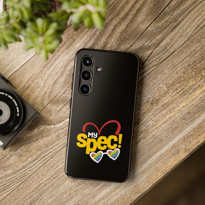 “My Spec!” Rainbow Heart Pride Protective Case