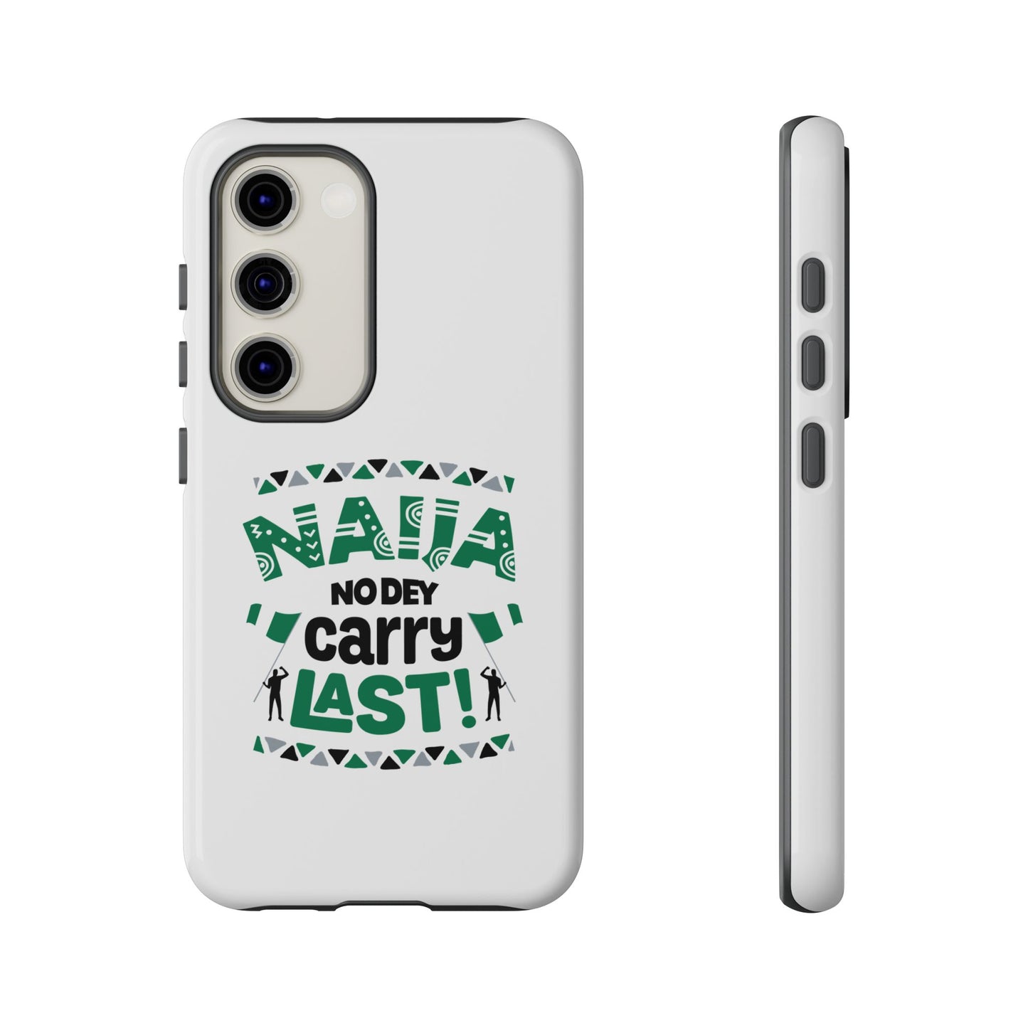 Nigerian-Inspired Tough Phone Case, Unique Gift, Trendy Accessory, Durable Protection, Fun Design for All Occasions