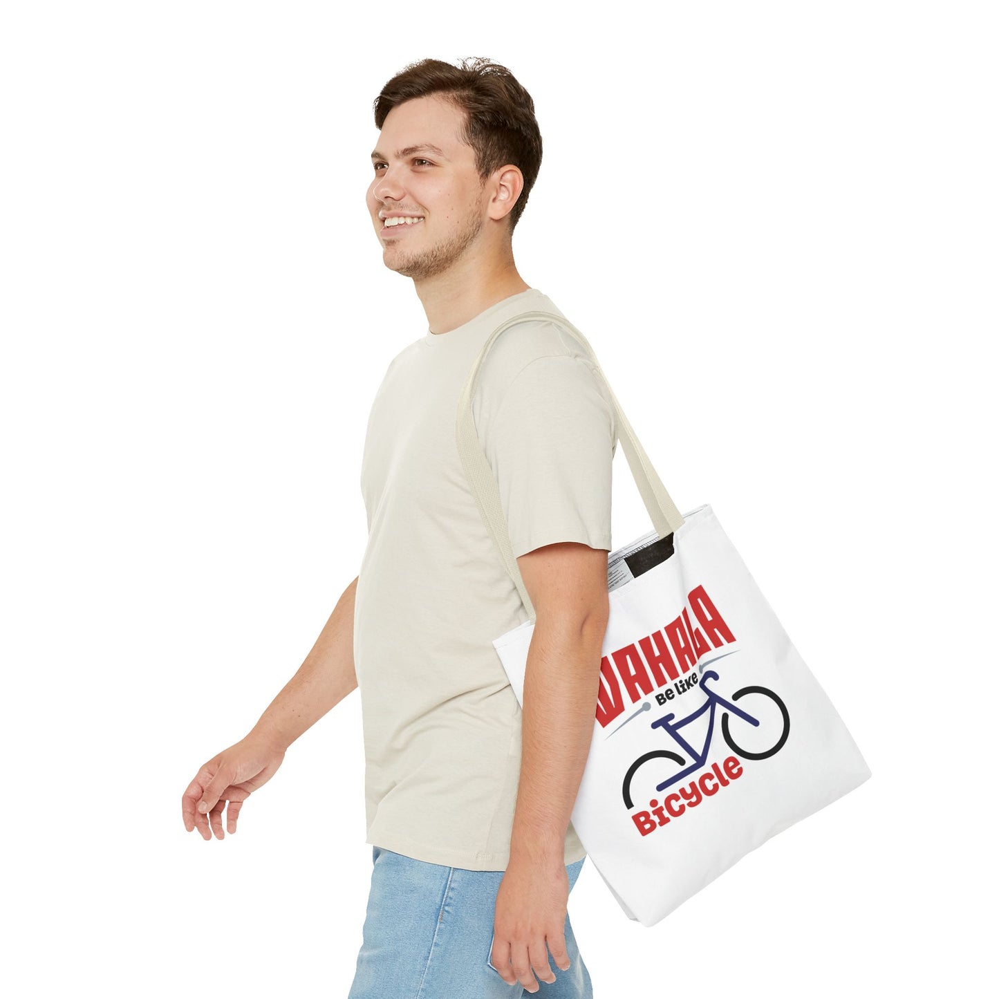 Wahala be like Bicycle Tote Bag | Eco-Friendly Shopping, Travel, Beach, Gym, Stylish Gift