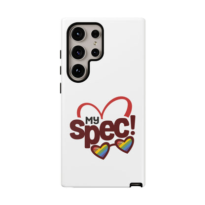 My Spec! Phone Case — Rainbow Heart Protective Case