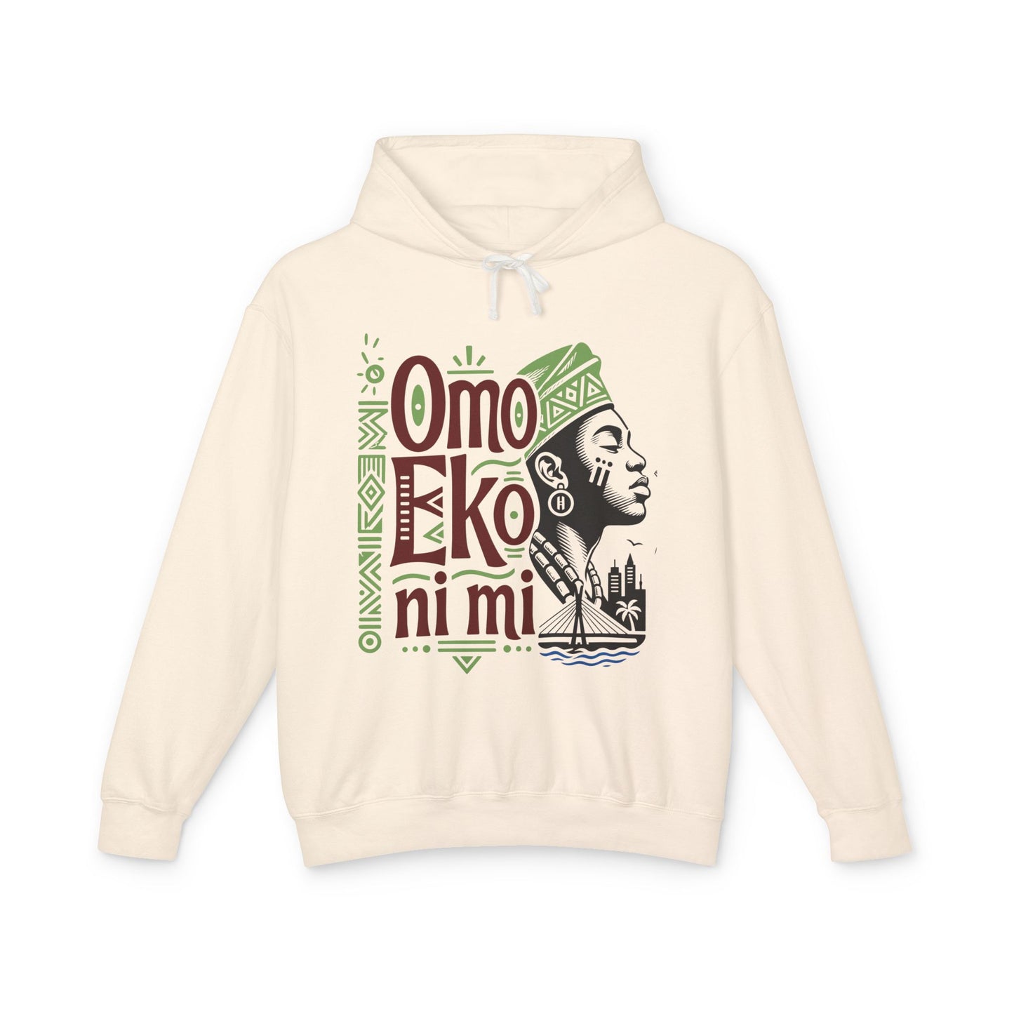 Omo Eko Ni Mi Hoodie — Lagos Pride Afrocentric Graphic Pullover