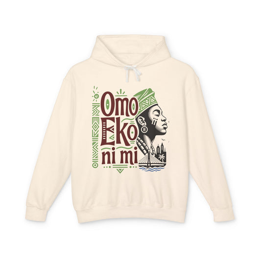 Omo Eko Ni Mi Hoodie — Lagos Pride Afrocentric Graphic Pullover
