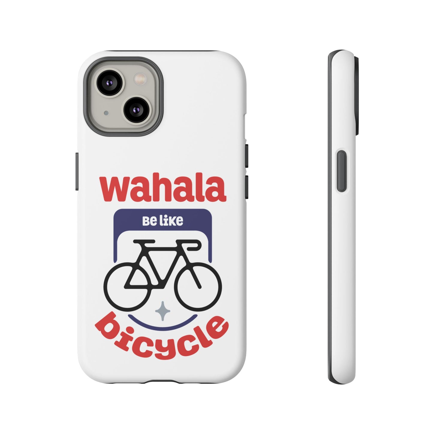 Bicycle Phone Case | Wahala Be Like | Tough Cases | Gift for Cyclists | Funny Phone Cover | Trendy Cycling Accessories