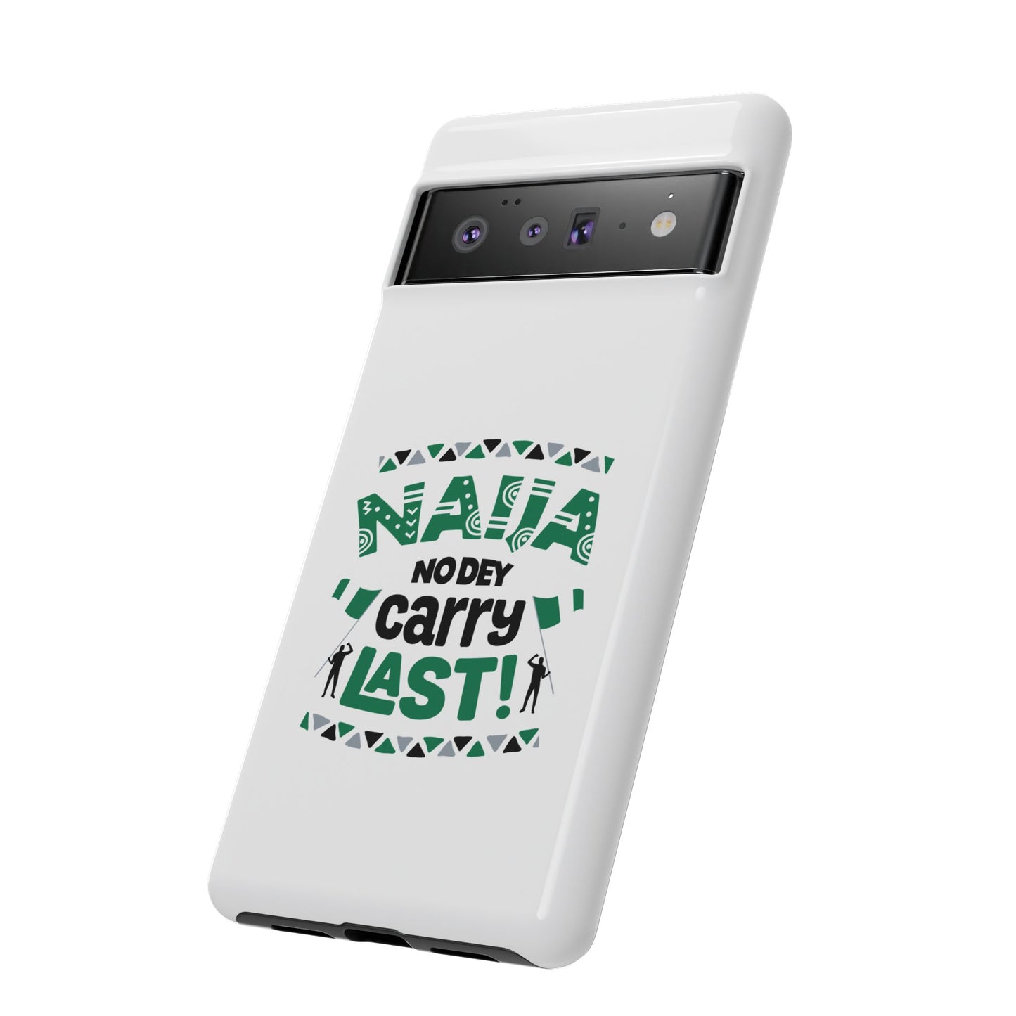 Nigerian-Inspired Tough Phone Case, Unique Gift, Trendy Accessory, Durable Protection, Fun Design for All Occasions
