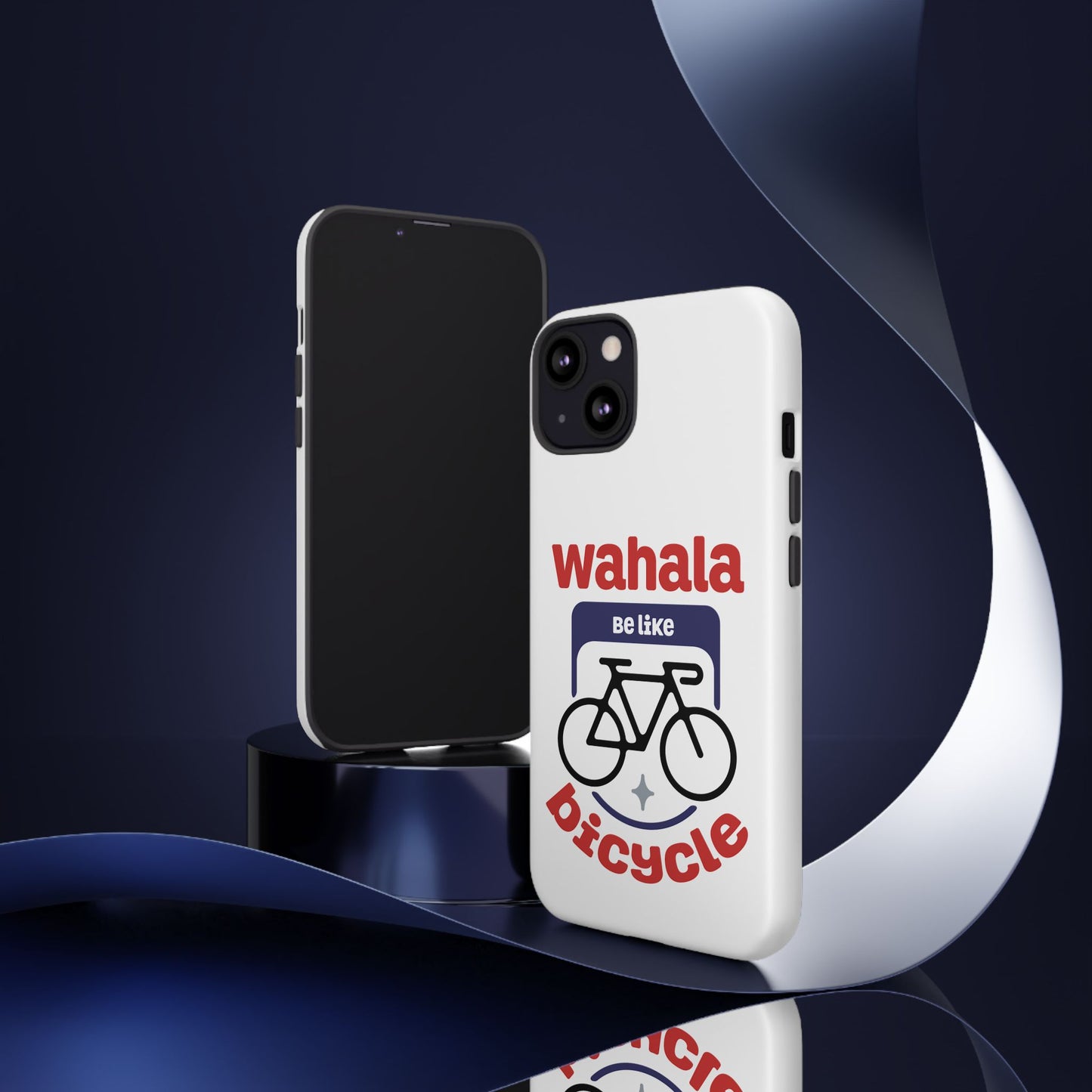 Bicycle Phone Case | Wahala Be Like | Tough Cases | Gift for Cyclists | Funny Phone Cover | Trendy Cycling Accessories