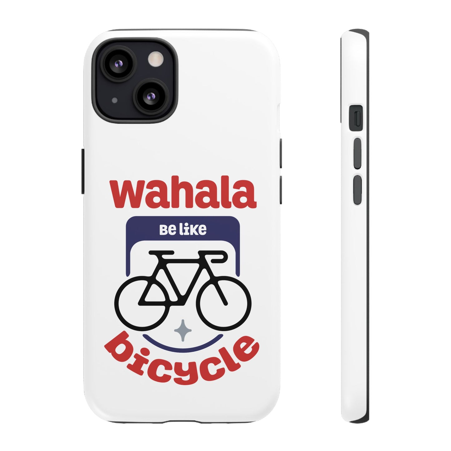 Bicycle Phone Case | Wahala Be Like | Tough Cases | Gift for Cyclists | Funny Phone Cover | Trendy Cycling Accessories