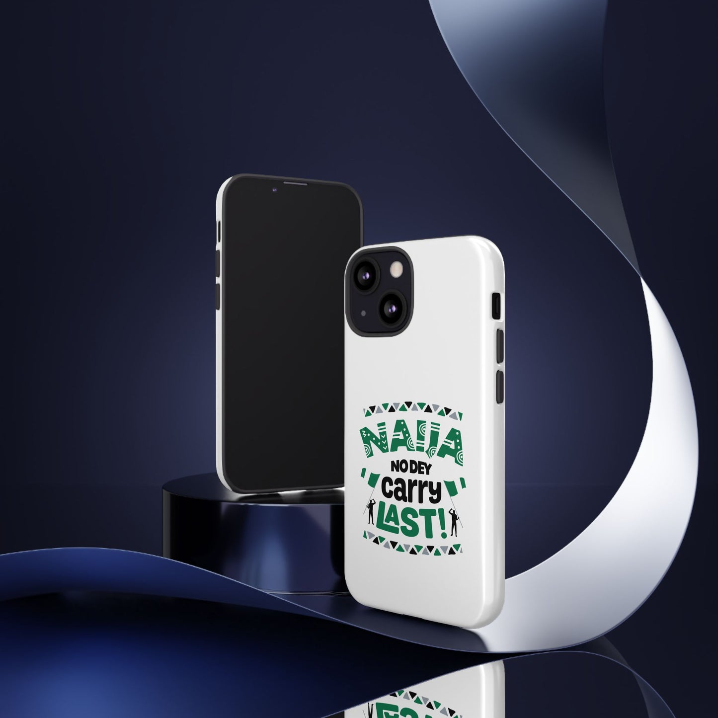 Nigerian-Inspired Tough Phone Case, Unique Gift, Trendy Accessory, Durable Protection, Fun Design for All Occasions
