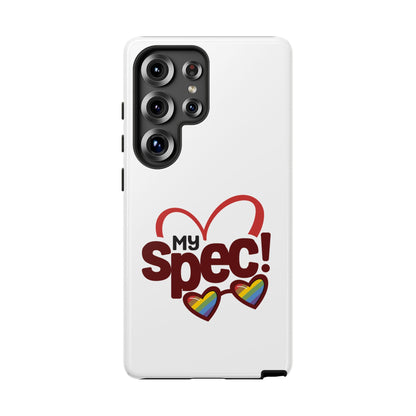 My Spec! Phone Case — Rainbow Heart Protective Case