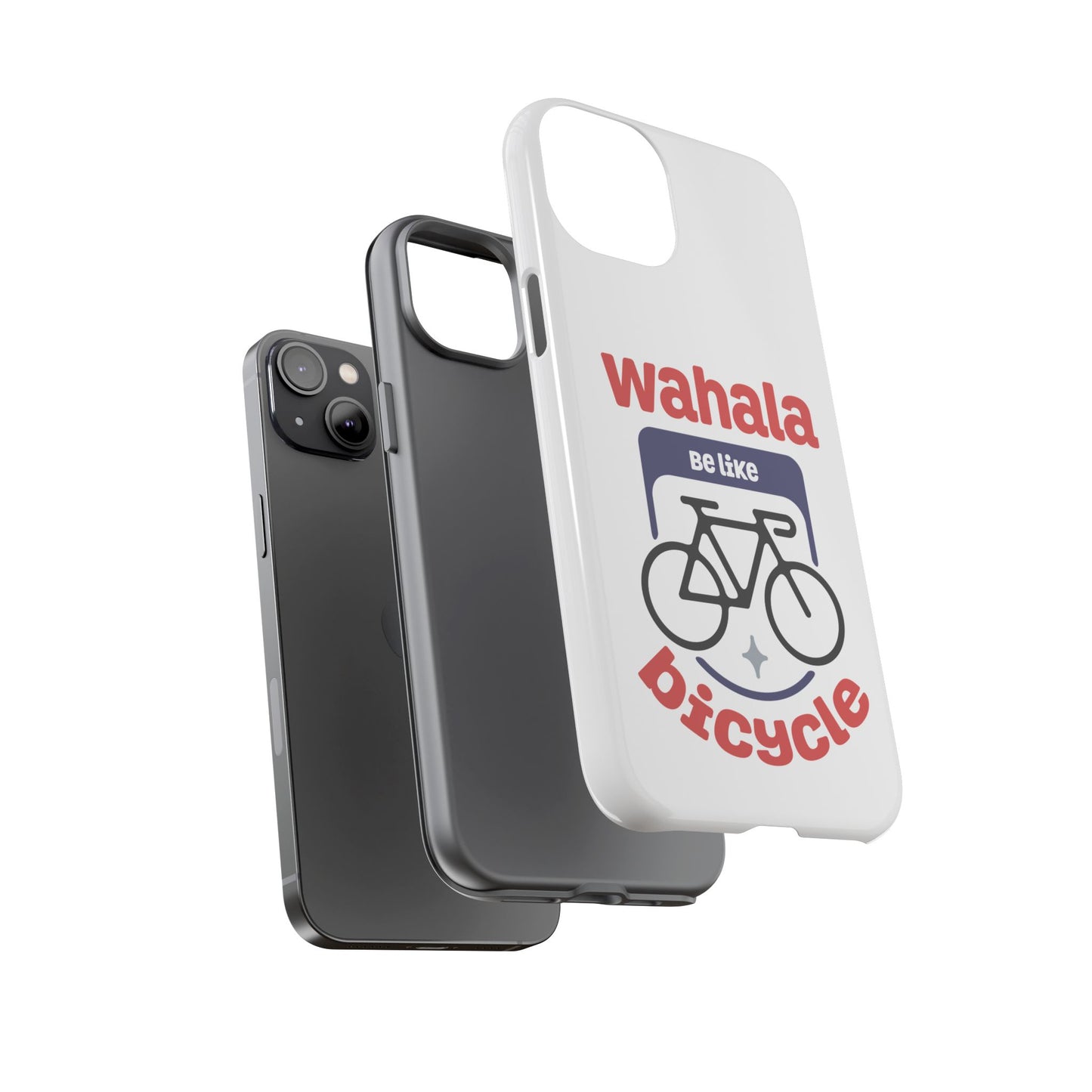 Bicycle Phone Case | Wahala Be Like | Tough Cases | Gift for Cyclists | Funny Phone Cover | Trendy Cycling Accessories