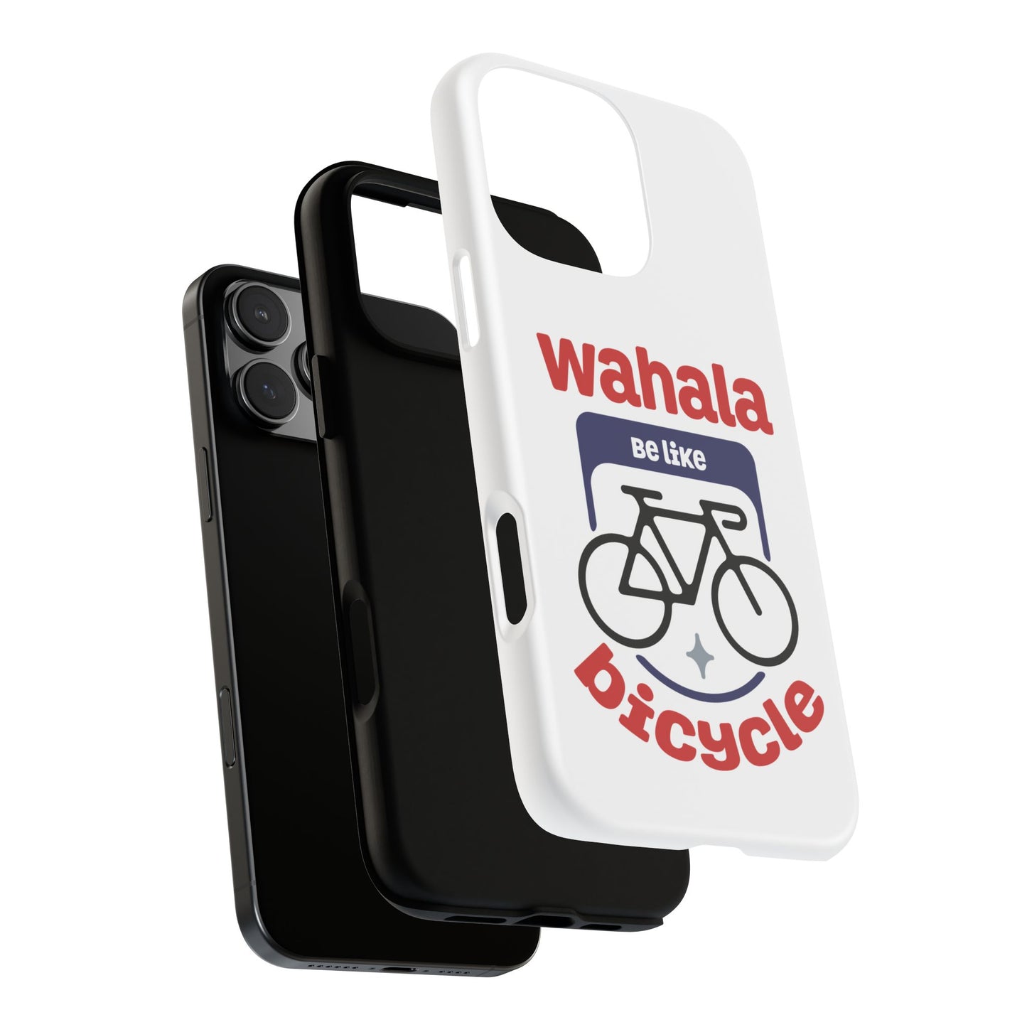 Bicycle Phone Case | Wahala Be Like | Tough Cases | Gift for Cyclists | Funny Phone Cover | Trendy Cycling Accessories