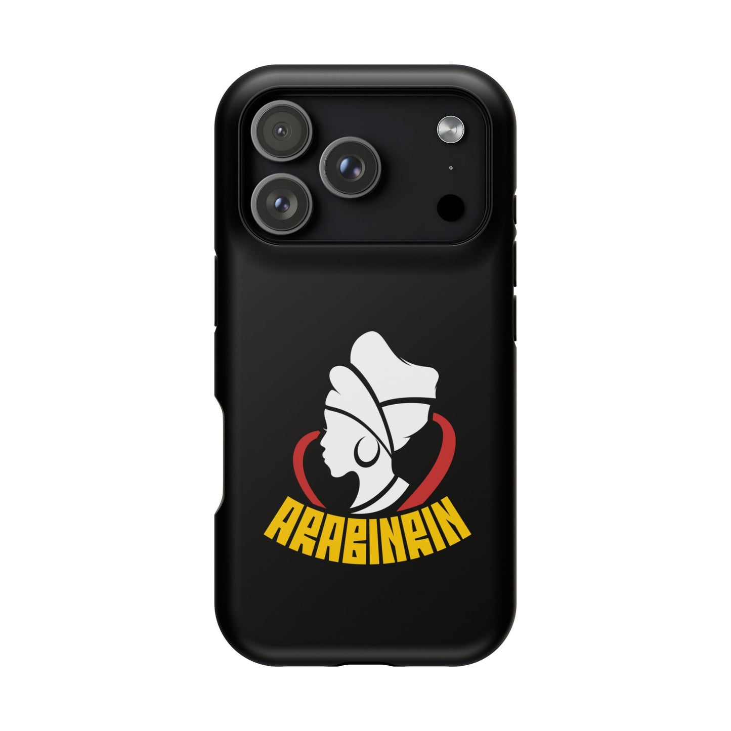 Magnetic Impact-Resistant Phone Case — Arabicin Logo