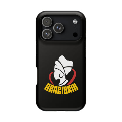 Magnetic Impact-Resistant Phone Case — Arabicin Logo