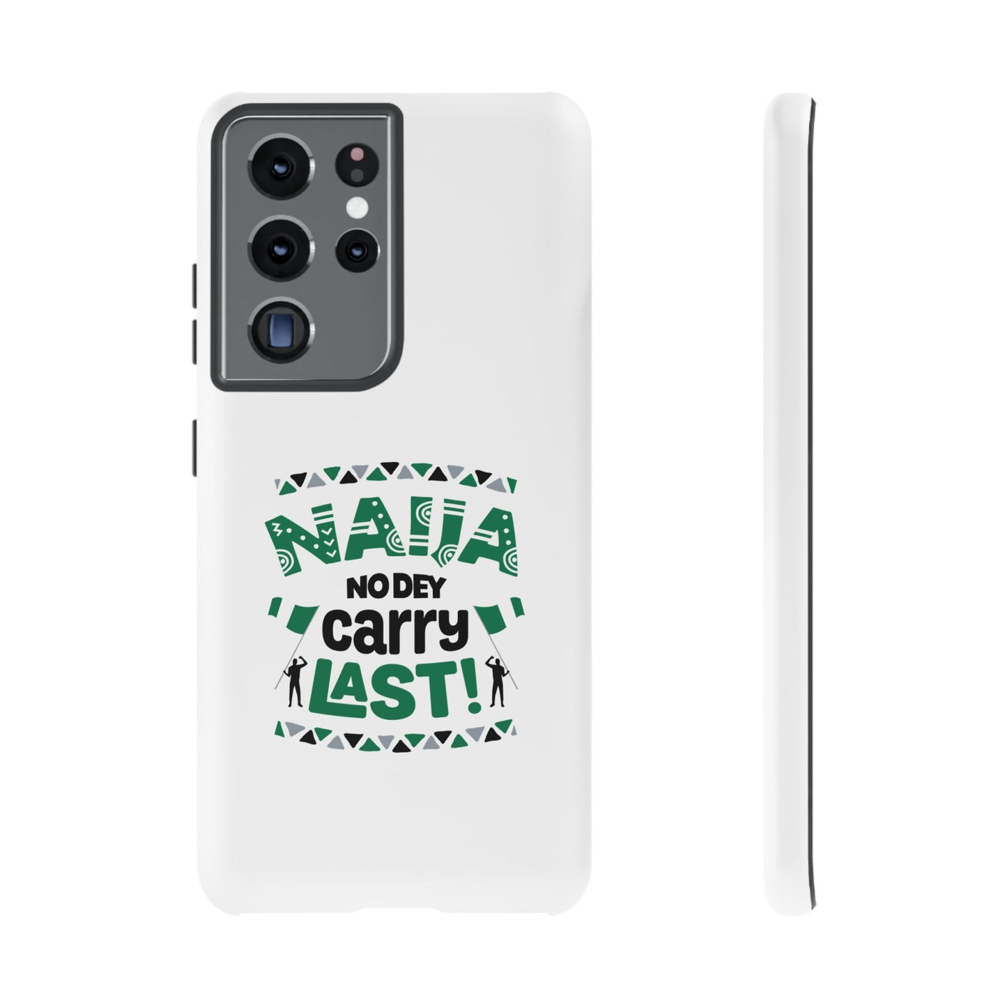 Nigerian-Inspired Tough Phone Case, Unique Gift, Trendy Accessory, Durable Protection, Fun Design for All Occasions