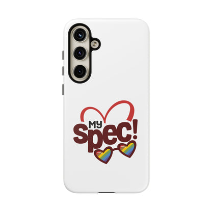 My Spec! Phone Case — Rainbow Heart Protective Case