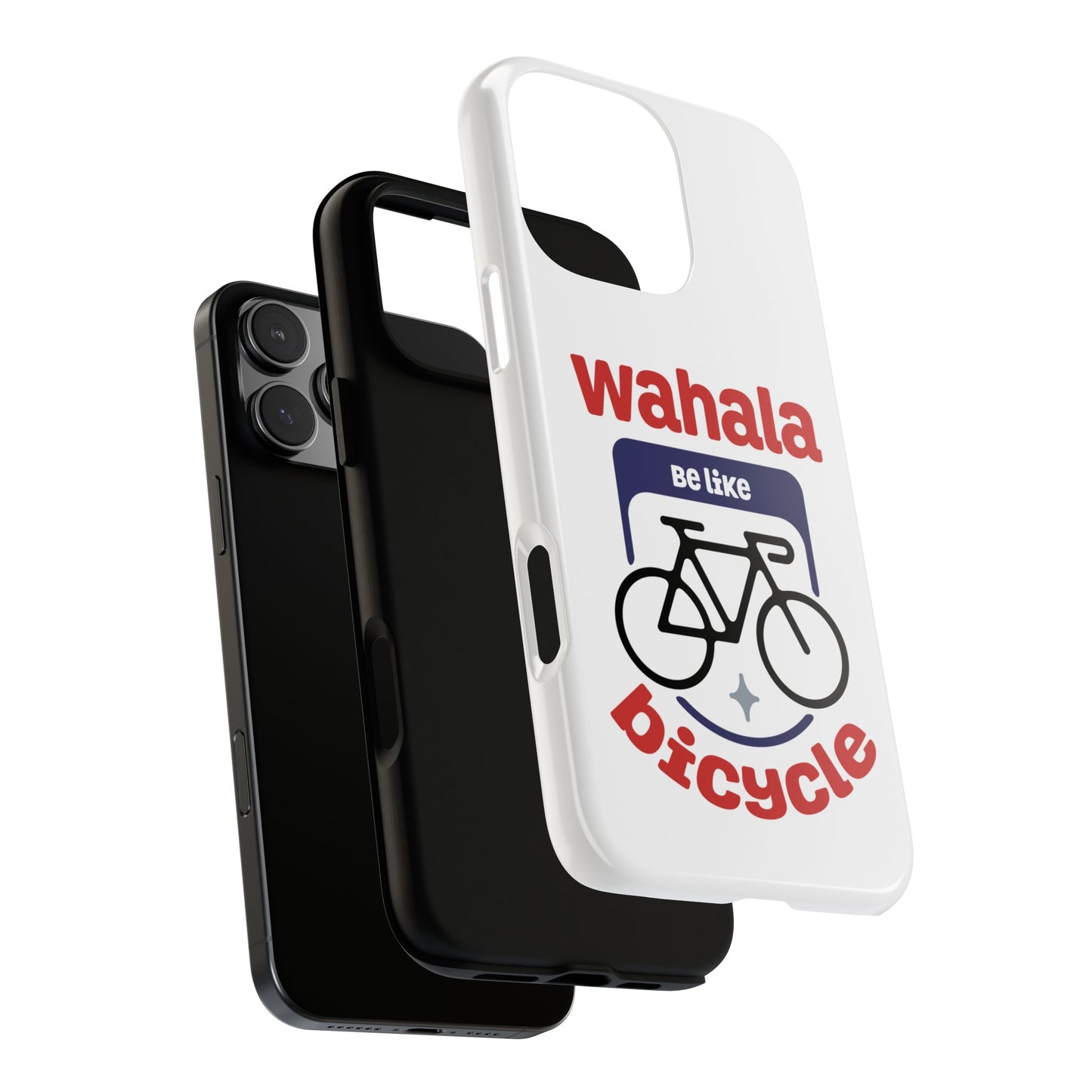 Bicycle Phone Case | Wahala Be Like | Tough Cases | Gift for Cyclists | Funny Phone Cover | Trendy Cycling Accessories