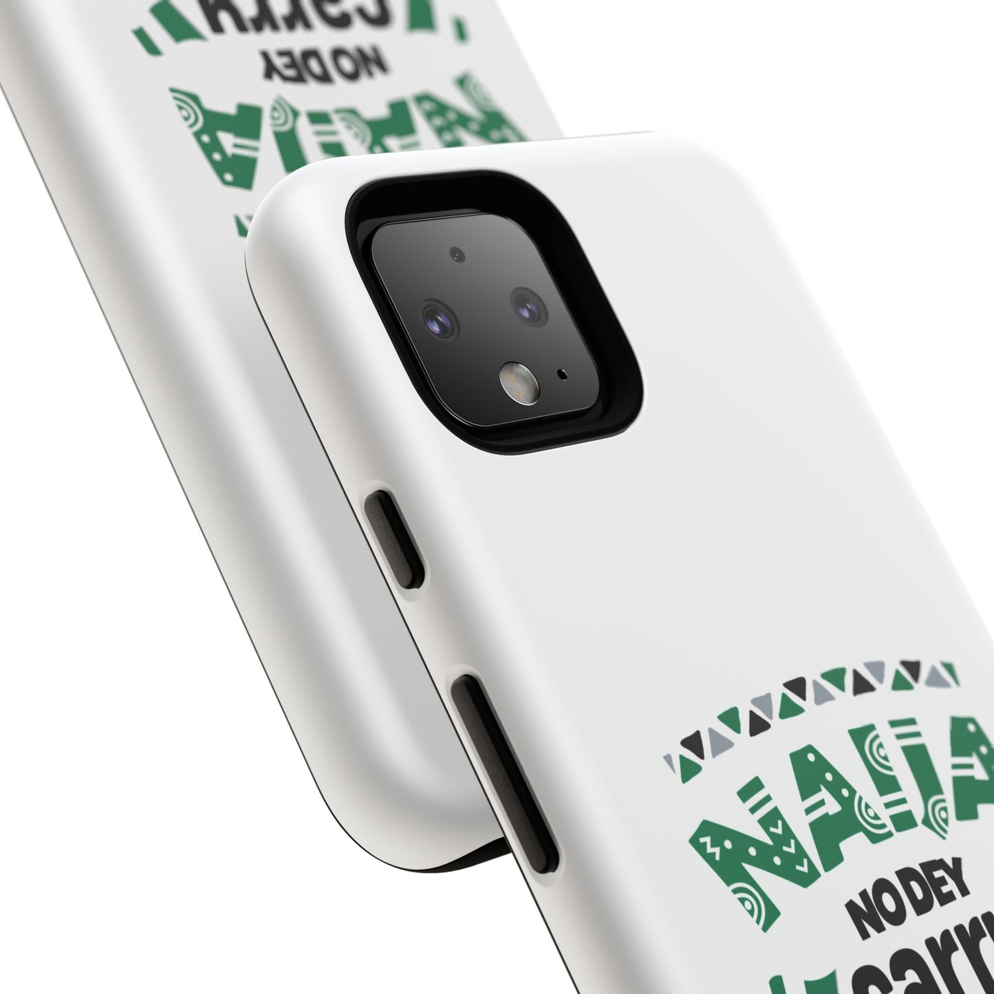Nigerian-Inspired Tough Phone Case, Unique Gift, Trendy Accessory, Durable Protection, Fun Design for All Occasions