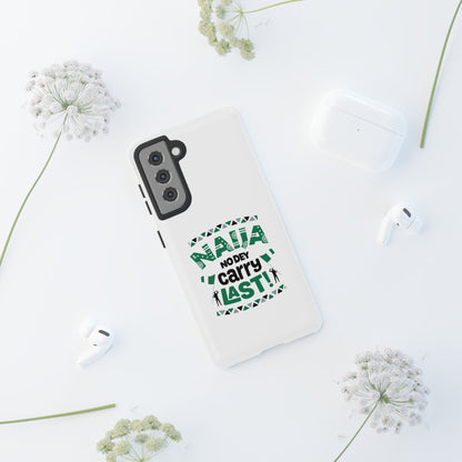Nigerian-Inspired Tough Phone Case, Unique Gift, Trendy Accessory, Durable Protection, Fun Design for All Occasions