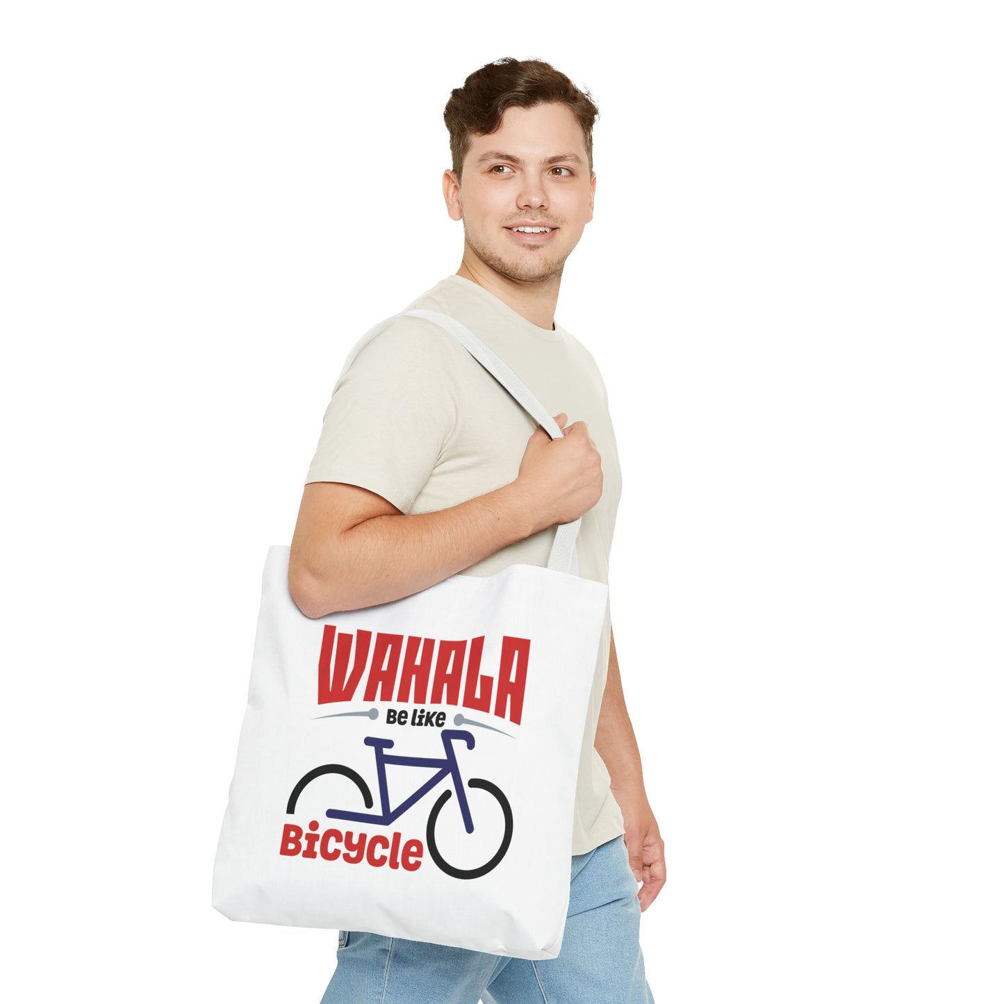 Wahala be like Bicycle Tote Bag | Eco-Friendly Shopping, Travel, Beach, Gym, Stylish Gift