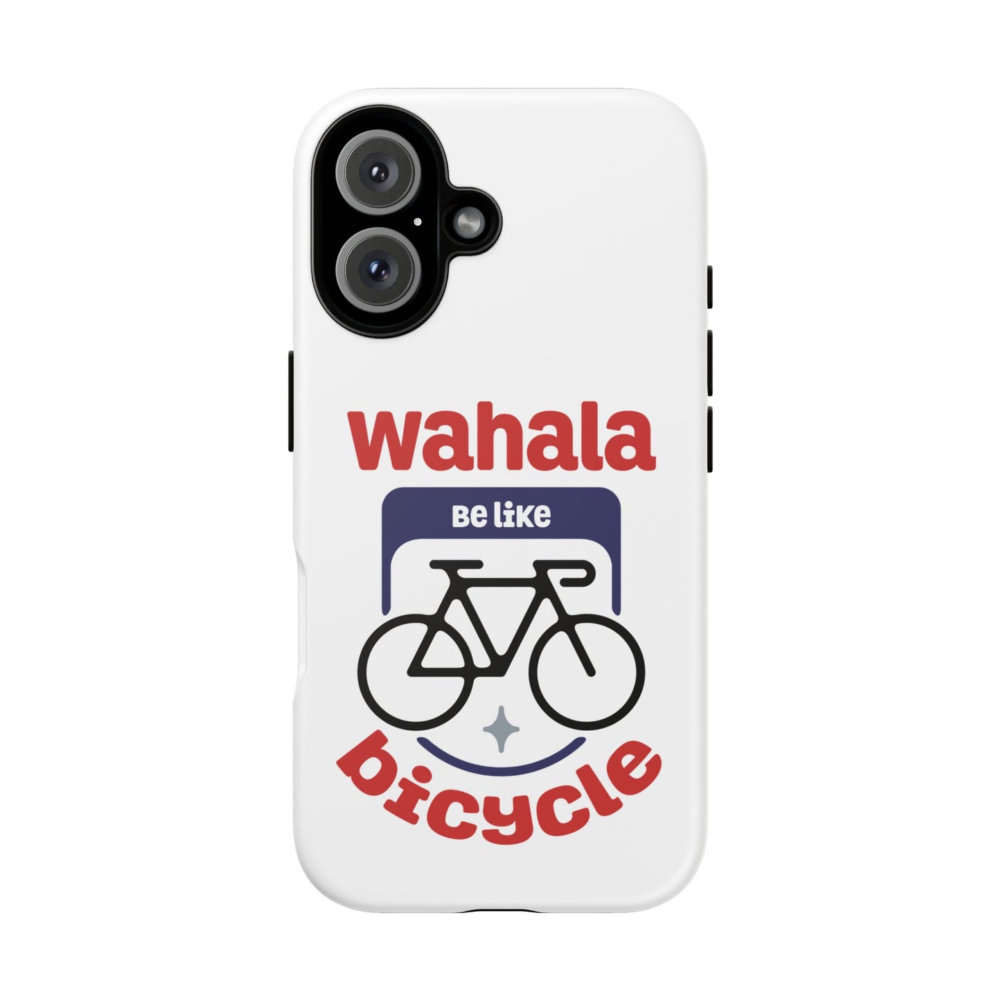 Bicycle Phone Case | Wahala Be Like | Tough Cases | Gift for Cyclists | Funny Phone Cover | Trendy Cycling Accessories